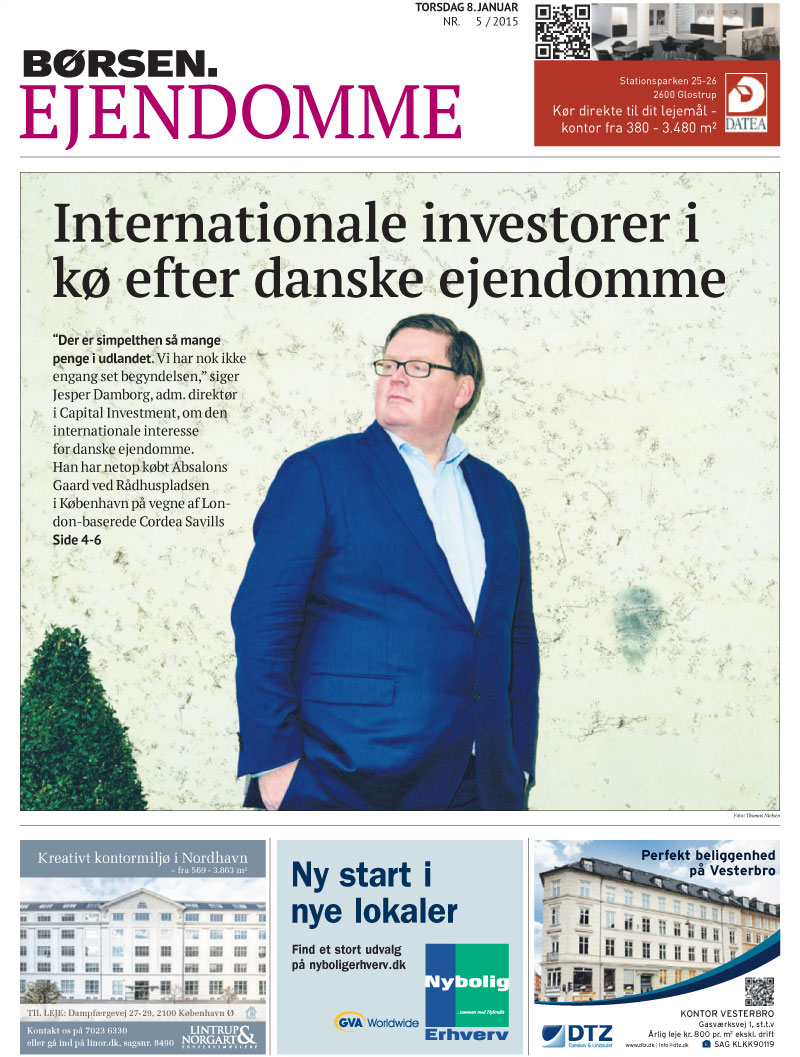 Internationale investorer i kø efter danske ejendomme 1